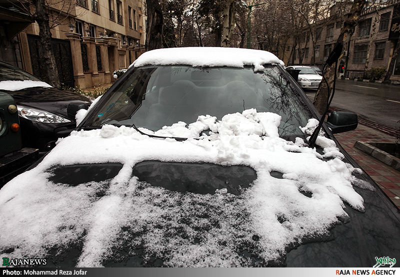 تصاویر:: بارش برف در تهران